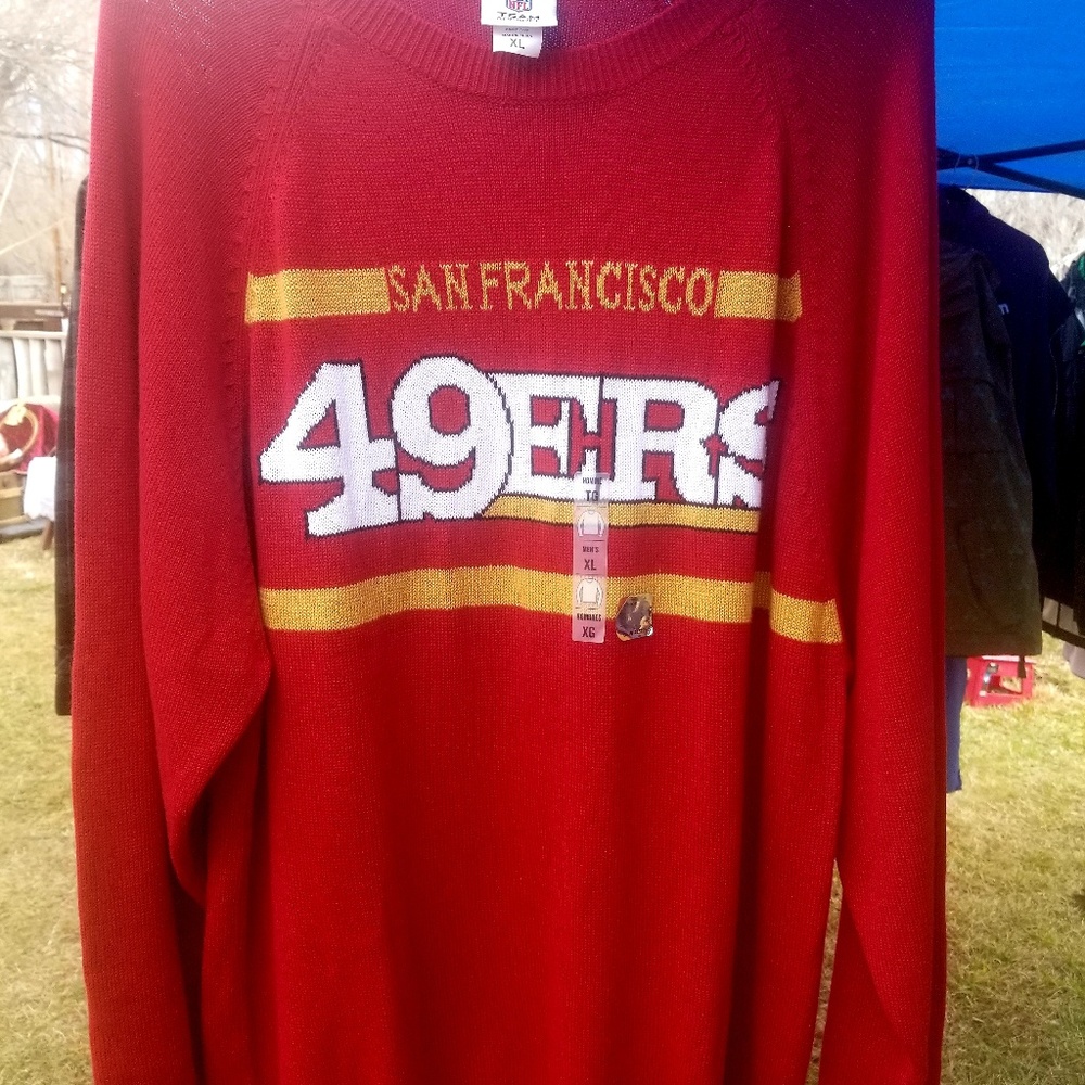 Mens official 49er pullover Sweater
